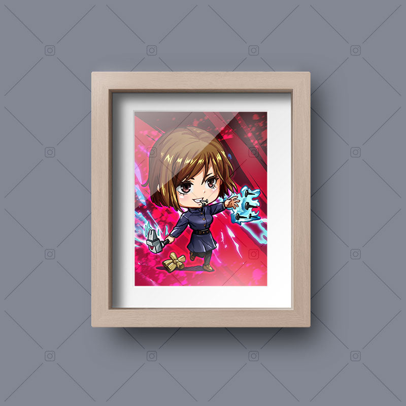 Nobara Kugisaki Chibi Mini Print