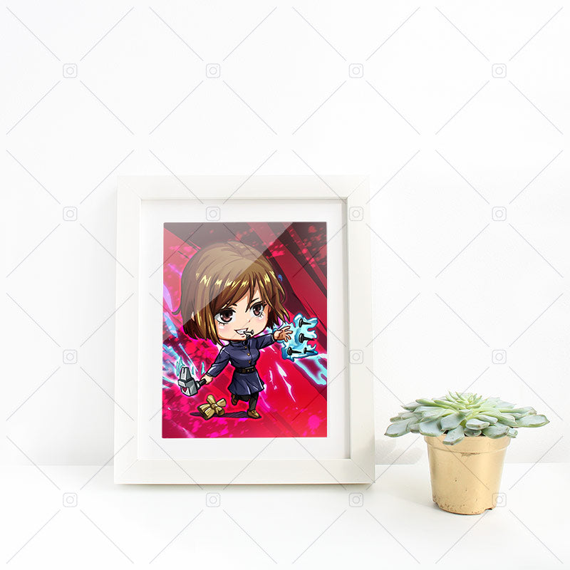 Nobara Kugisaki Chibi Mini Print