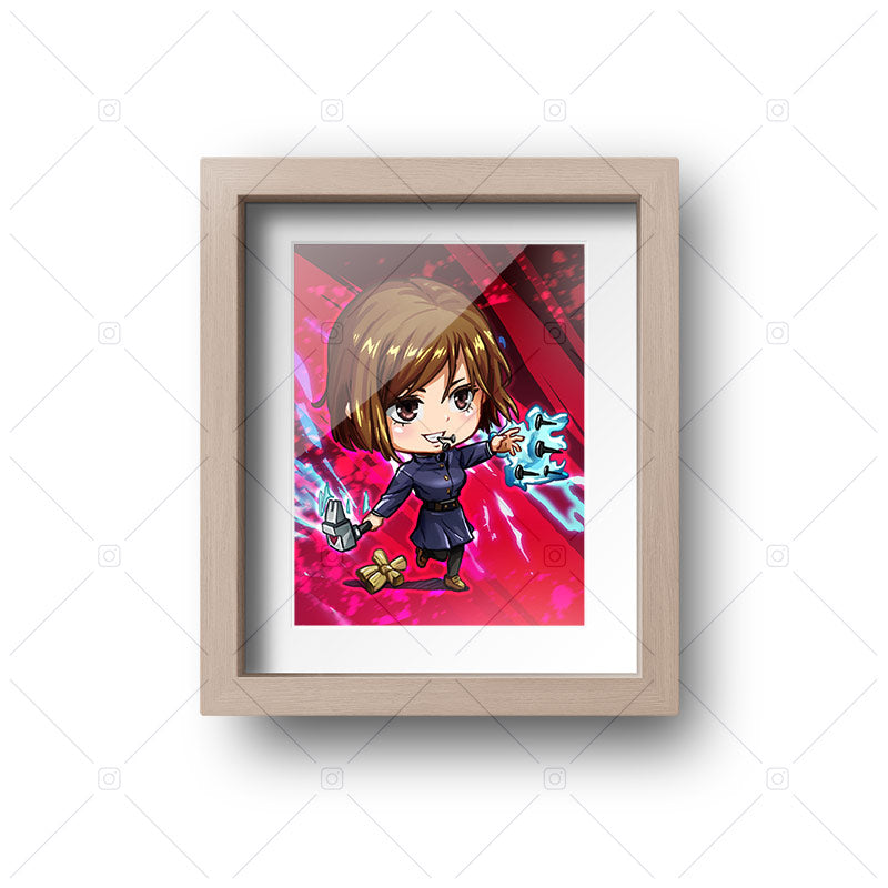 Nobara Kugisaki Chibi Mini Print