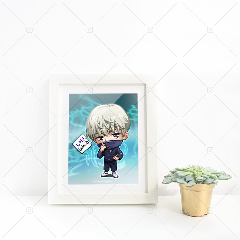Toge Inumaki Chibi Mini Print