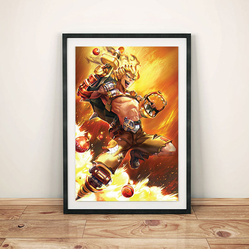Junkrat Poster Print
