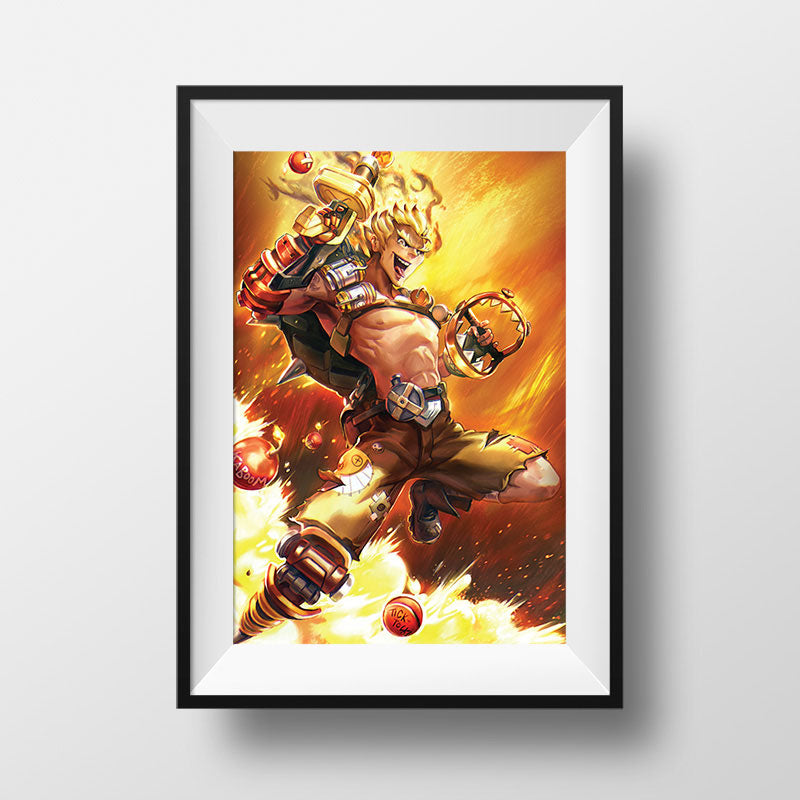 Junkrat Poster Print
