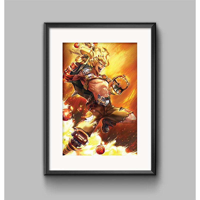 Junkrat Poster Print