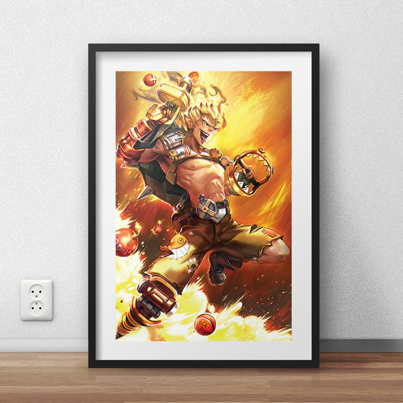 Junkrat Poster Print