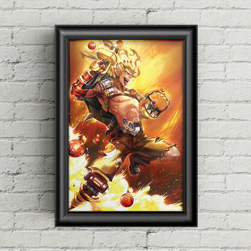 Junkrat Poster Print