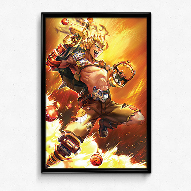 Junkrat Poster Print