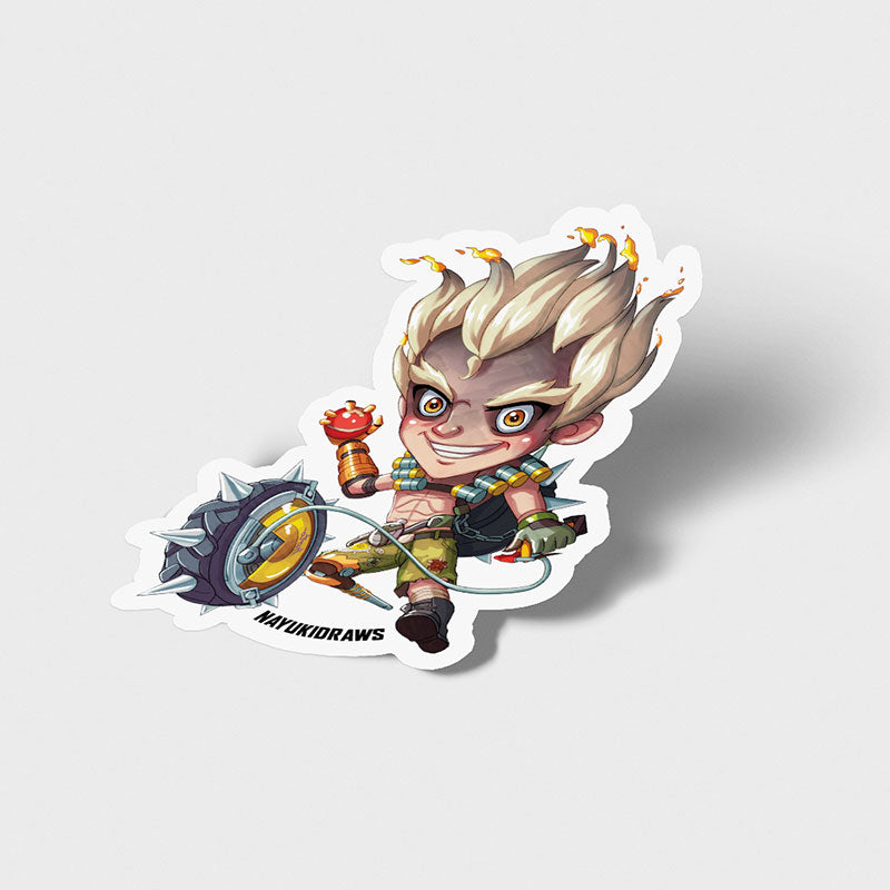 Junkrat Vinyl Sticker