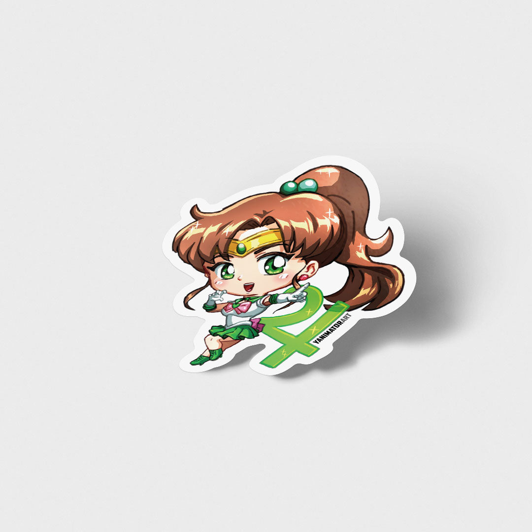 Jupiter Vinyl Sticker