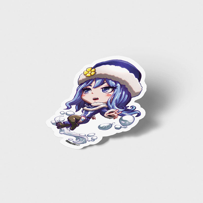 Juvia Vinyl Sticker