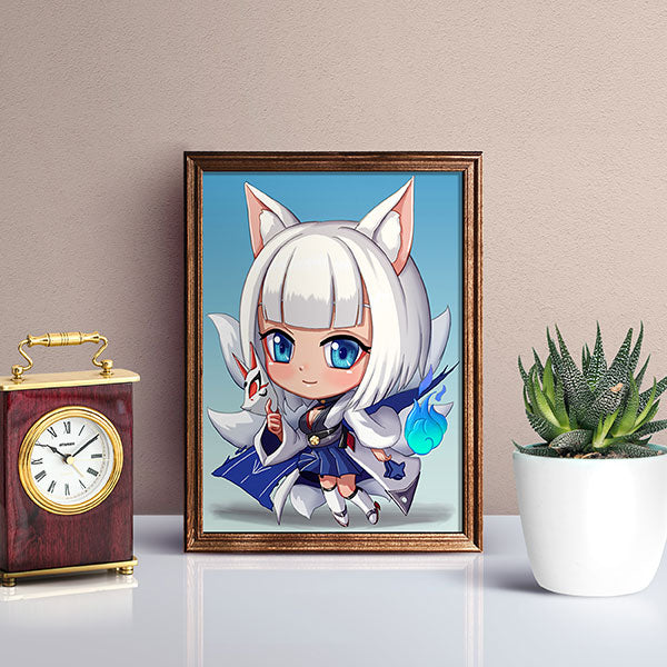 Kaga Chibi Mini Print - nayukidraws