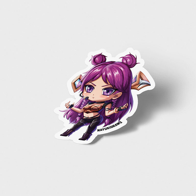 KDA Kai'sa Vinyl Sticker - nayukidraws