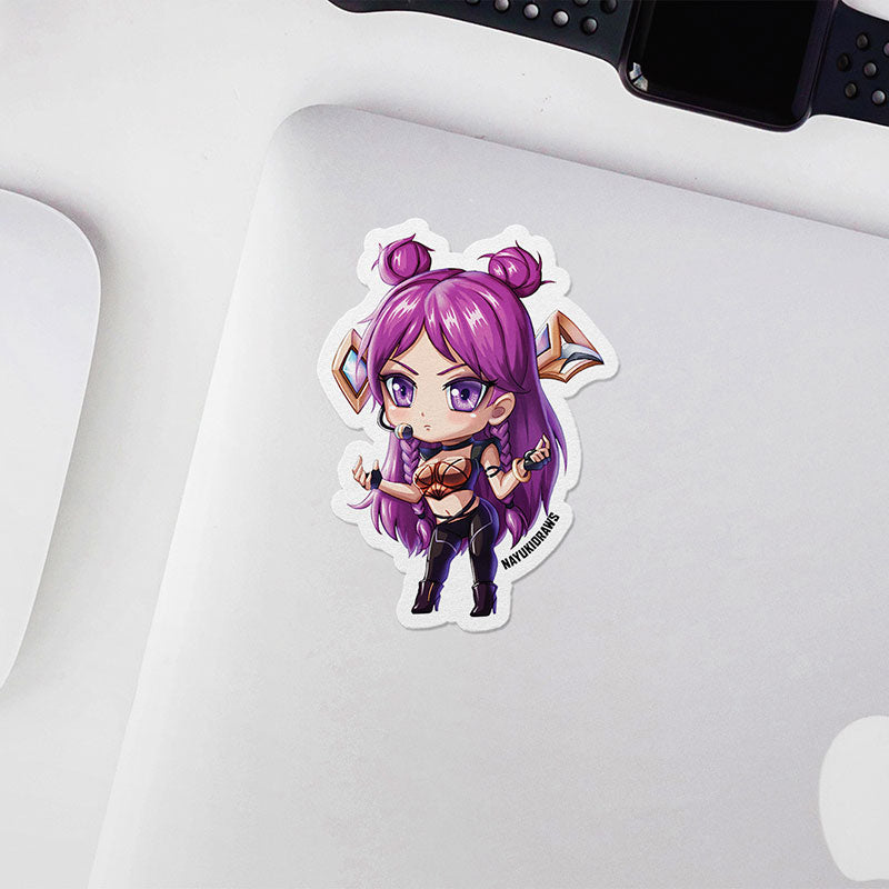 KDA Kai'sa Vinyl Sticker - nayukidraws