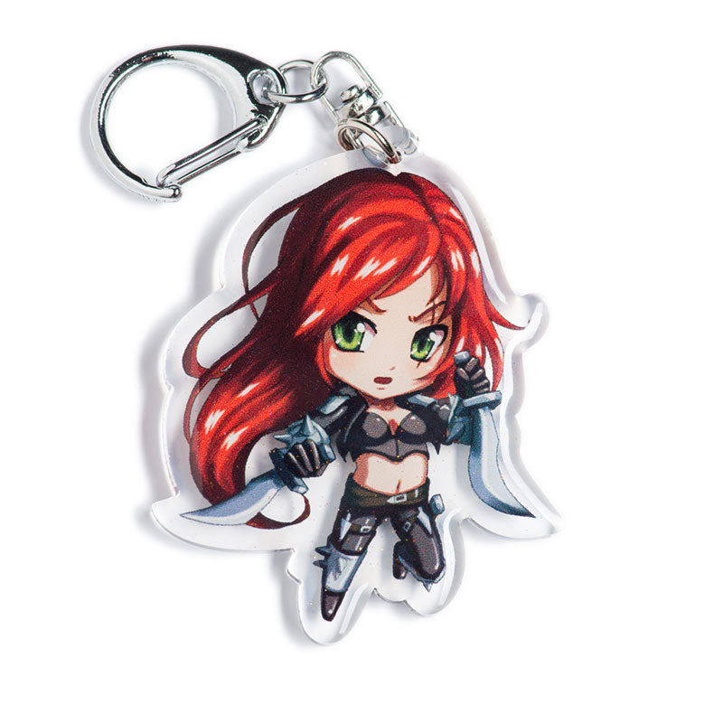 Katarina Acrylic Keychain - nayukidraws