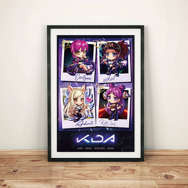 KDA Group Poster Print - nayukidraws