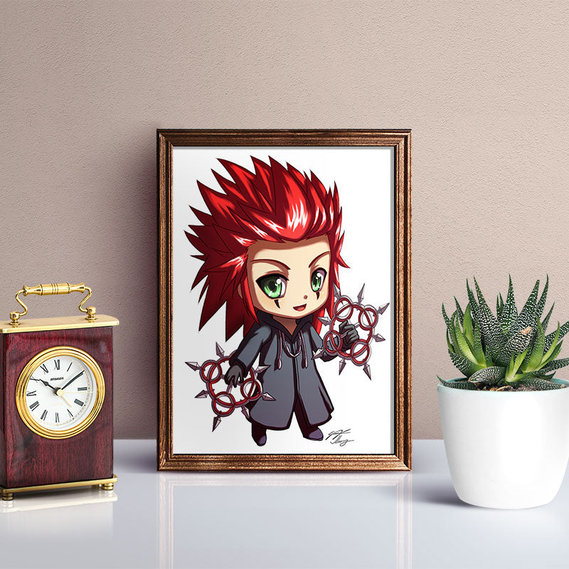Axel Chibi Mini Print