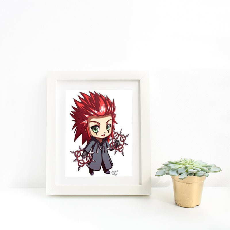 Axel Chibi Mini Print