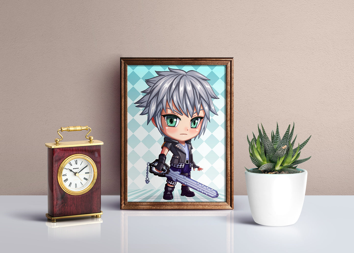 Riku Chibi Mini Print - nayukidraws