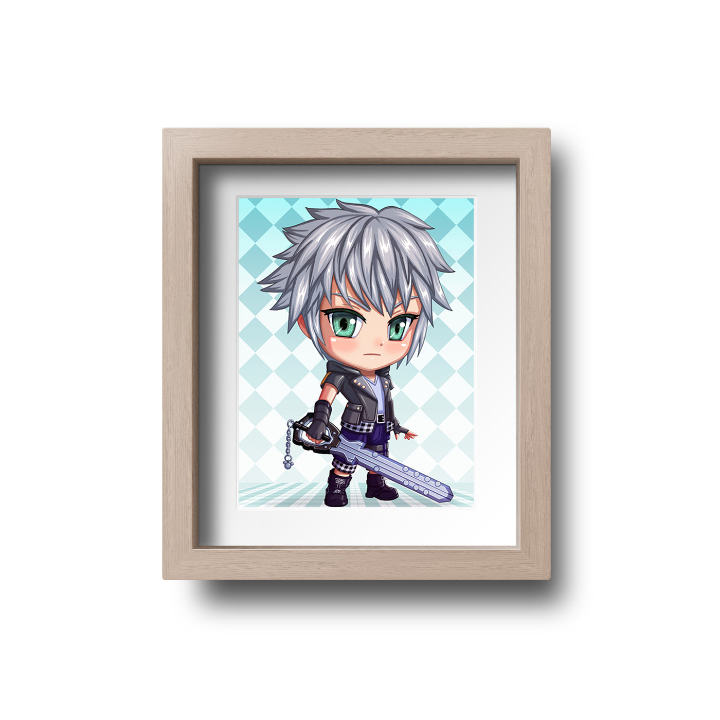 Riku Chibi Mini Print - nayukidraws