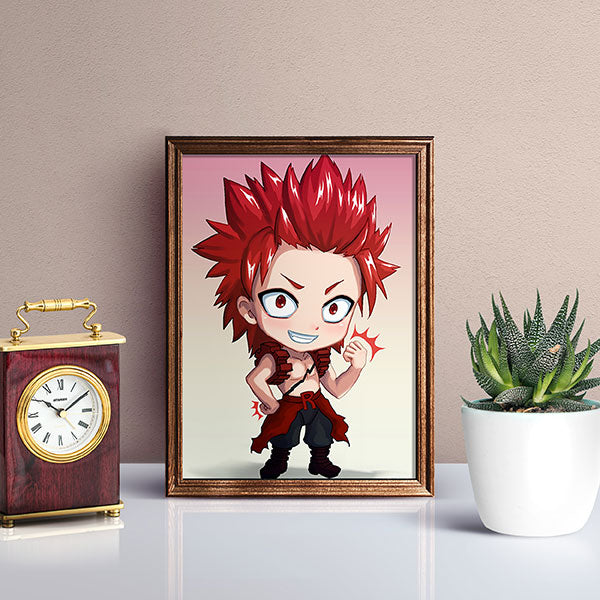 Kirishima Chibi Mini Print - nayukidraws