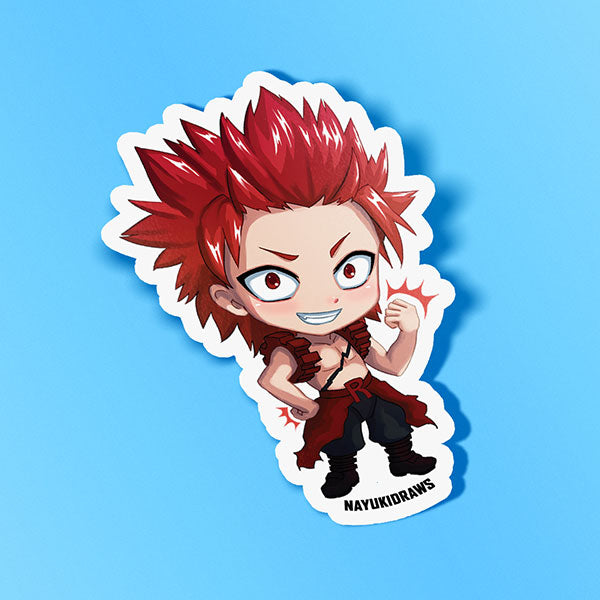 Kirishima Vinyl Sticker - nayukidraws