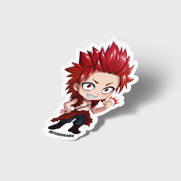 Kirishima Vinyl Sticker - nayukidraws