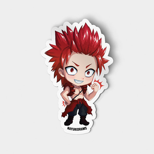 Kirishima Vinyl Sticker - nayukidraws