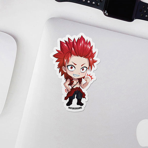 Kirishima Vinyl Sticker - nayukidraws