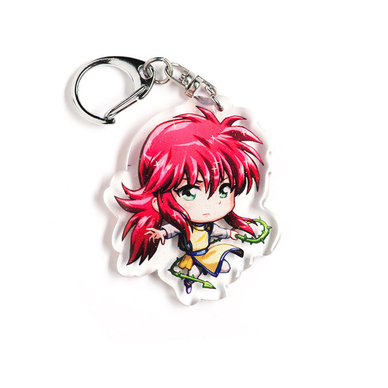 Kurama Acrylic Charm Keychain