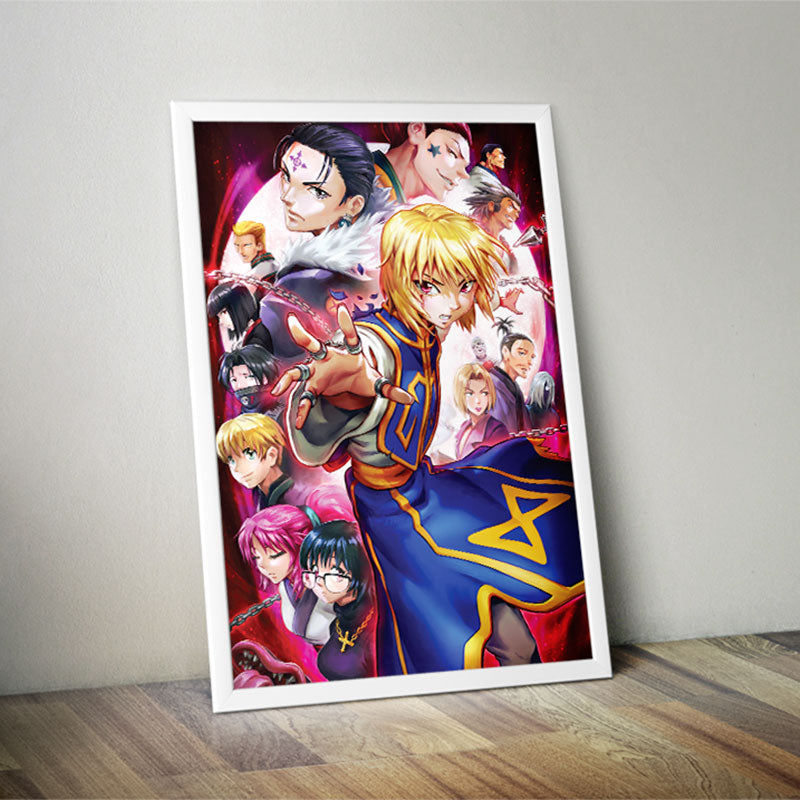 Kurapika and the Phantom Troupe Poster Print