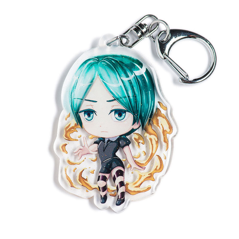 Phos Gold Acrylic Keychain