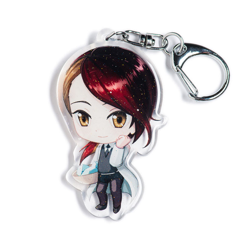 Rutile Acrylic Keychain