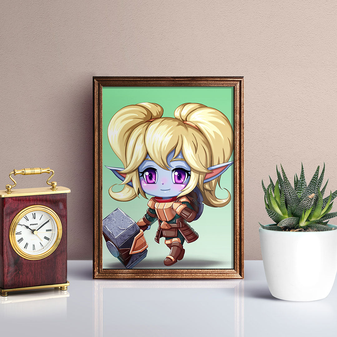 Poppy Chibi Mini Print - nayukidraws