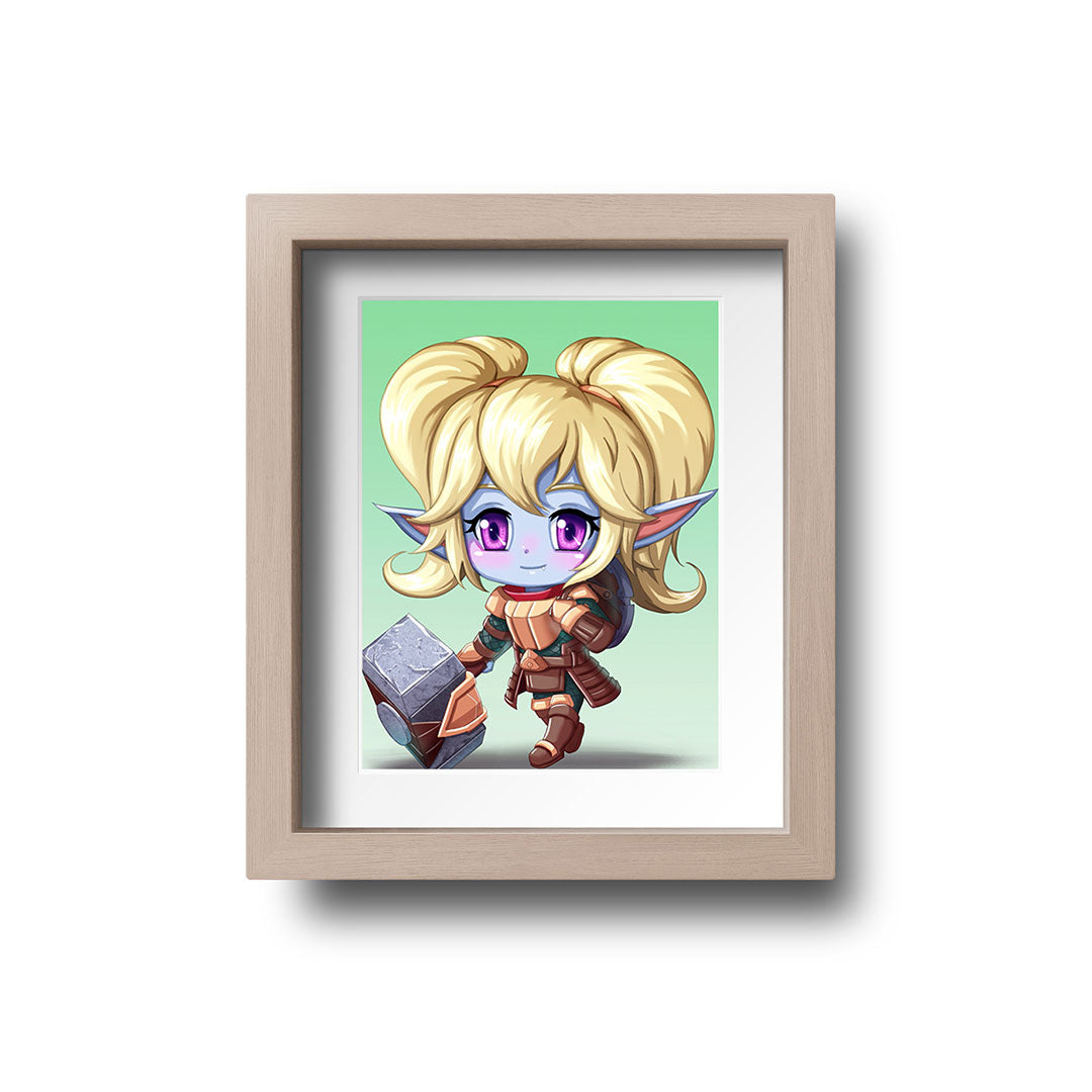 Poppy Chibi Mini Print - nayukidraws