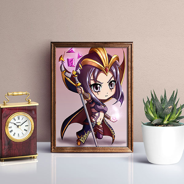 Leblanc Chibi Mini Print - nayukidraws