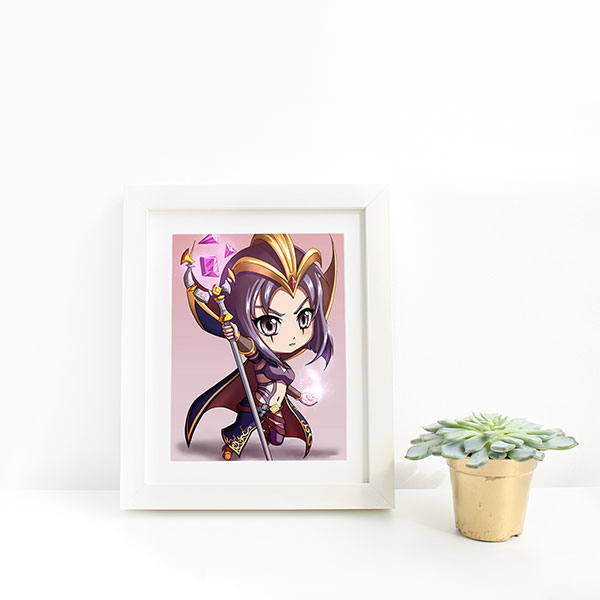 Leblanc Chibi Mini Print - nayukidraws