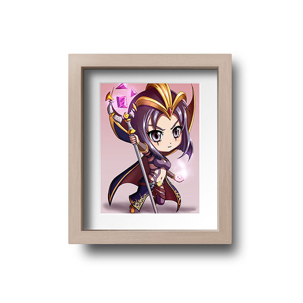 Leblanc Chibi Mini Print - nayukidraws