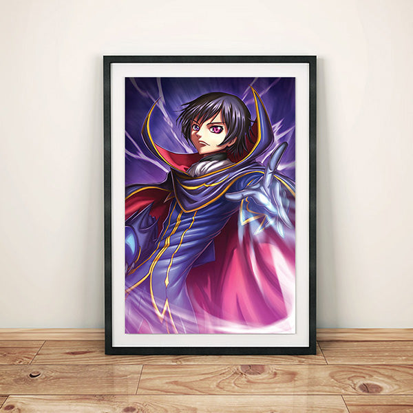 Lelouch Poster Print - nayukidraws