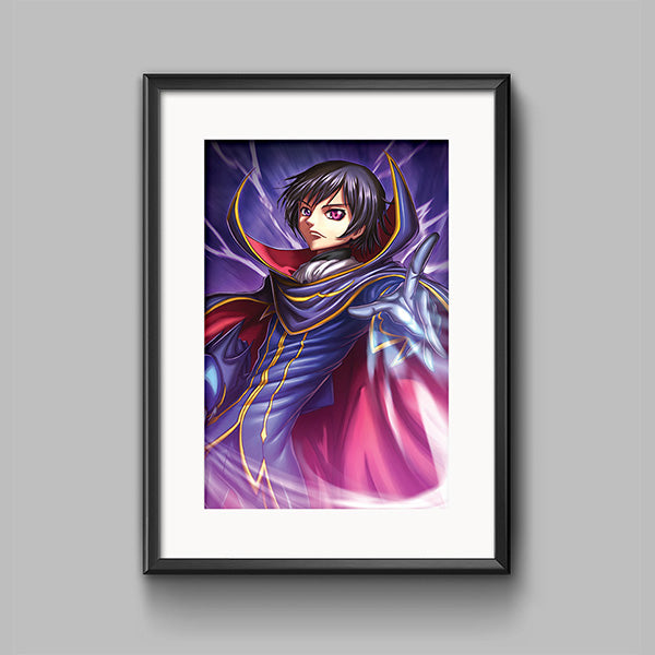 Lelouch Poster Print - nayukidraws