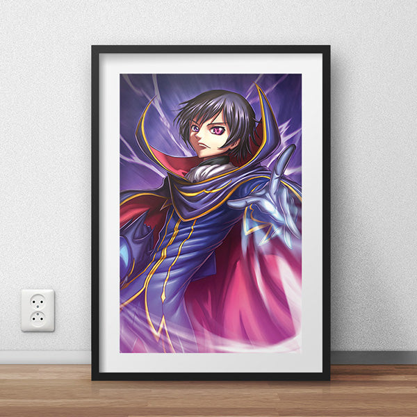 Lelouch Poster Print - nayukidraws