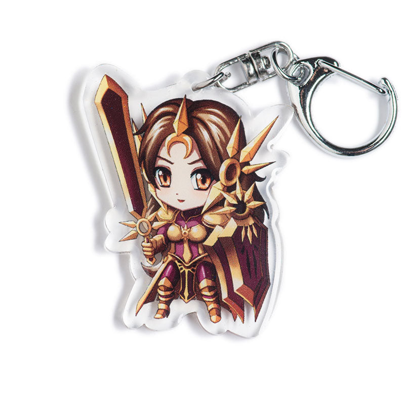 Leona Acrylic Keychain - nayukidraws