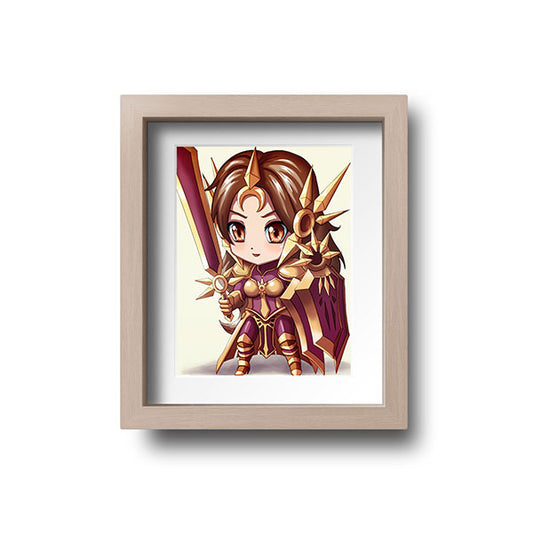 Leona Chibi Mini Print - nayukidraws