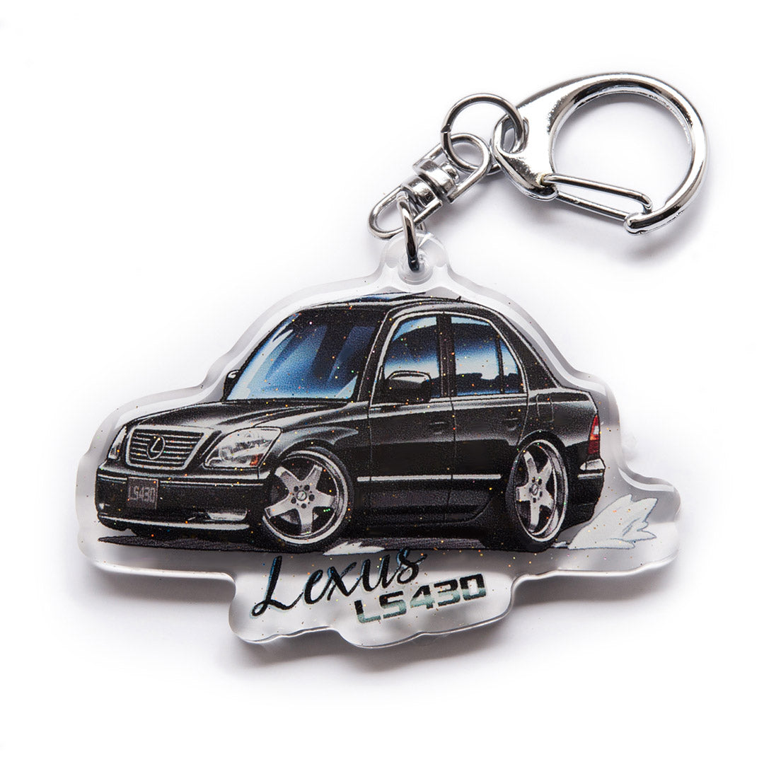 LS430 Celsior XF30 LS 430 Acrylic Charm Keychain
