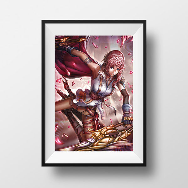 Lightning Poster Print - nayukidraws
