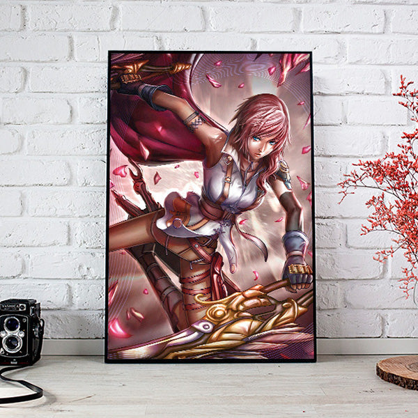 Lightning Poster Print - nayukidraws