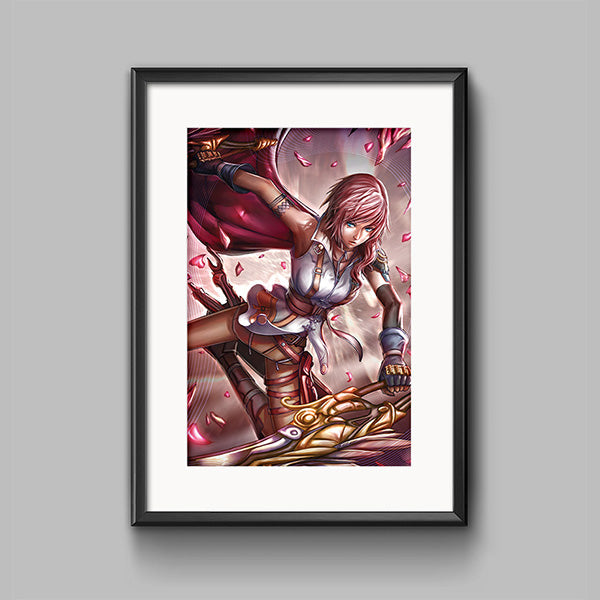 Lightning Poster Print - nayukidraws