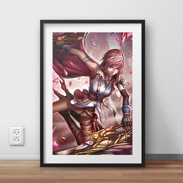 Lightning Poster Print - nayukidraws