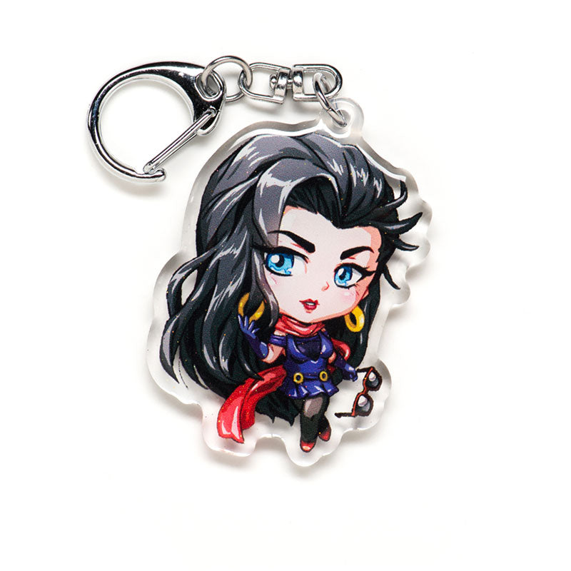 Lisa Lisa Acrylic Charm Keychain