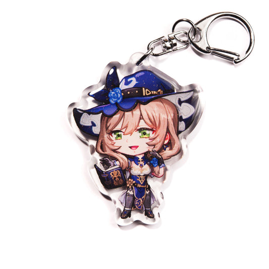 Lisa Acrylic Charm Keychain