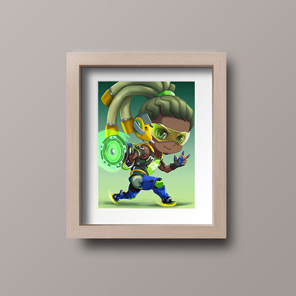 Lucio Chibi Mini Print