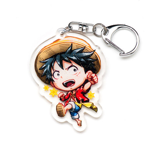 Luffy Acrylic Charm Keychain